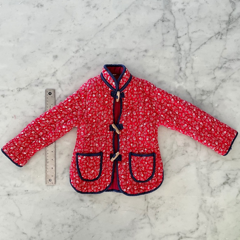 Vintage Child’s Quilted Jacket, purchased in Hong Kong mid-1970s age 1-3?